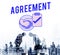 Business Agreement Deal Handshake Graphic Concept