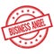 BUSINESS ANGEL text written on red vintage round stamp