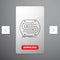 business arrow, concept, convergence, match, pitch Line Icon in Carousal Pagination Slider Design & Red Download Button