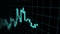 Business candle stick graph chart of stock market investment trading. Bullish point. Trend of graph abstract bull market