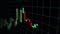 Business candle stick graph chart of stock market investment trading. Bullish point. Trend of graph abstract bull market