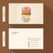 Business card for Donuts shop.