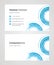 Business Card Template Modern Creative and Clean Corporate Design