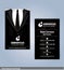 Business card template. Suits background