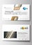 Business card templates. Cover design template, easy editable blank, abstract flat layout. Golden technology background