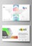 Business card templates. Easy editable layout, vector design template. Colorful rectangles, moving dynamic shapes