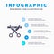 Business, Ceremony, Modern, Opening Solid Icon Infographics 5 Steps Presentation Background