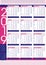 Business and commercial 2019 simple style calendar with rulers and number of weeks