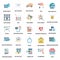 Business Concepts Color Vector Icons Set