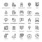 Business Configuration line Icons Pack