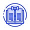 Business, Copyright, Digital, Law, Records Blue Dotted Line Line Icon