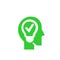 Business creative solutions green icon