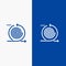 Business, Cycles, Iteration, Management, Product Line and Glyph Solid icon Blue banner Line and Glyph Solid icon Blue banner