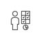 Business Decision Making outline icon
