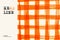 Business design templates. Abstract grunge pattern checkered textures. Brochure with Orange Cell Backgrounds