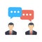 Business discussions Color Vector Icon which can easily modify or edit