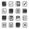 business document icons