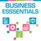 Business Essentials Colorful Squares Symbols