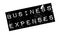 Business Expenses rubber stamp