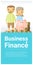 Business and Finance concept background with family saving money