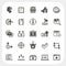 Business and finance icons set