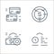 business and finance line icons. linear set. quality vector line set such as , making, analytics