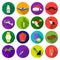 Business, food, clothing and other web icon in flat style. mushroom, leisure, tourism icons in set collection.