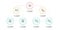 Business hierarchy organogram chart infographics. Corporate organizational structure graphic elements. Company organization