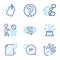 Business icons set. Included icon as Question mark, Text message, Success signs. Vector