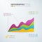 Business infographic chart sales statistics with icons