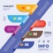 Business Infographic Template. Modern Infographics Timeline Design. Colorful Vector Illustration