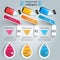 Business Infographics. Medicine bottles, Recipe icon.