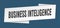 business inteligence banner template. business inteligence ribbon label.