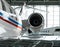 Business Jets in Hangar