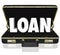 Business Loan 3d Word Briefcase Borrow Start Up Funding