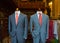 Business male suits