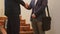Business man partners executives shaking hands