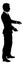 Business Man In Suit Silhouette Person