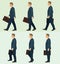 Business Man Walking