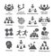 Business management icons Pack 33