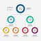 Business or marketing organization infographic template