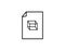 Business Modeling Vector Line Icon - Vector