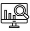 Business monitoring Isolated Vector icon which can easily modify or edit Business monitoring Isolated Vector icon which can easil