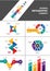 Business multipurpose infographic element flat design set