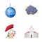 Business, nature, painting and other web icon in cartoon style., church, building, religion, icons in set collection.