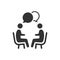 Business negotiation icon