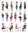 Business People Collection Vector Illustration