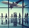 Business People Corporate Airport Concepts