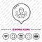 Business People Icon thin line Bonus Icons.