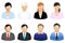 Business People Icons. Vector